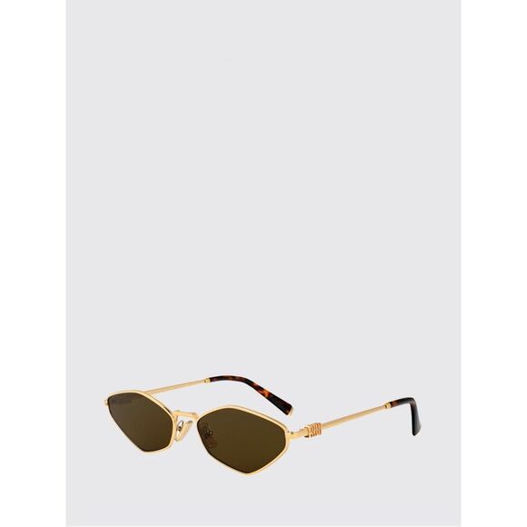 Miu Miu Sunglasses Woman Gold